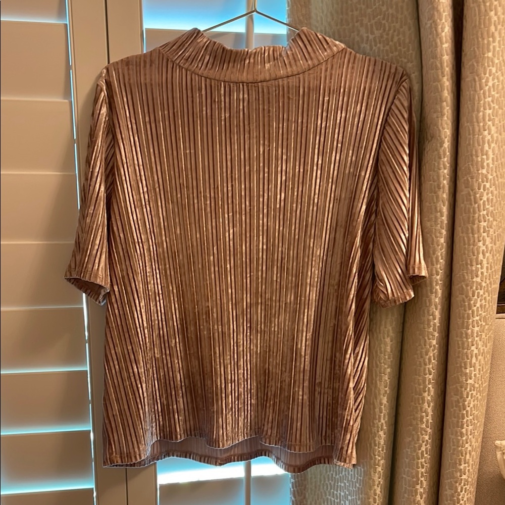 Pink Suede Women’s top